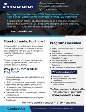 Summer STEM Programs for Future Doctors